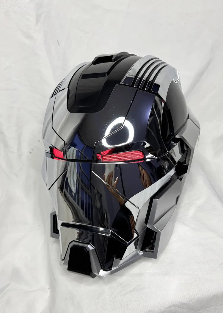 Iron Man Helmet MK17 Jarvis Voice Controlled Automatic Opening Mask Mech Mask Electric Toy Ornament