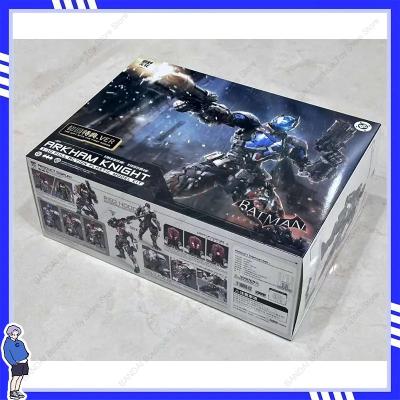 In Stock HEMOXIAN Arkham Knight Assembly Model YuanYe Over Zero Batman Action Figures 1/10 Plastic Model Gifts Toys