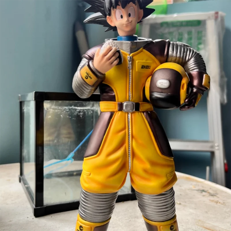 Genuine Dragon Ball Z Namek Goku Figure Space Suit Goku Action Figure 24cm Pvc Statue Collection Model In Stock