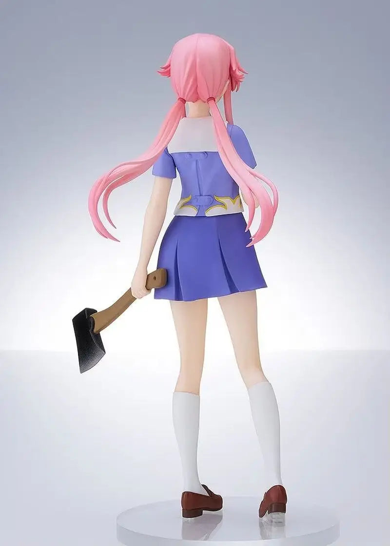 Hot Pop Up Parade Future Diary Yuno Gasai Anime Girl Figure Mirai Nikki Gasai Yuno Action Figure Collection Model Doll Toy Gift
