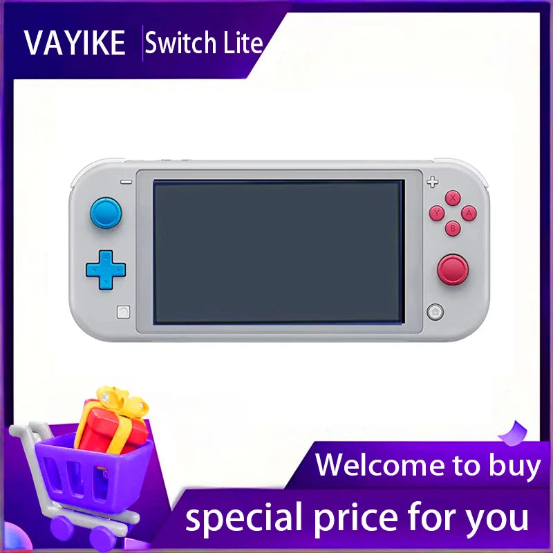 Original second-hand portable Switch Lite handheld game console 5.5 inch LCD touch screen 64G/128G Raspberry Pi cracked chip