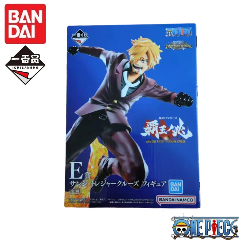 In Stock Original Bandai One Piece Ichiban Kuji TREASURE CRUISE Kaidou Yamato Luffy Roronoa Zoro Sanji Anime Figures Toys Gift