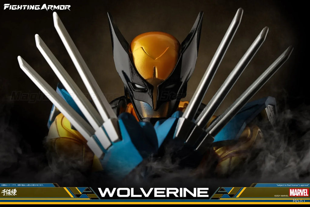 【MT】Sentinel Marvel UnionCreative Fighting Armor MARVEL WOLVERINE Reprint Movable Model Figure Toy