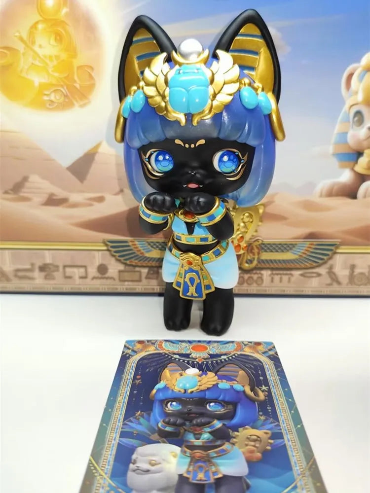 Aaru Garden V3 Series Blind Box Egyptian Mythology Anime Figure Model Toy Desktop Collection Decoration Festival Birthday Gifts