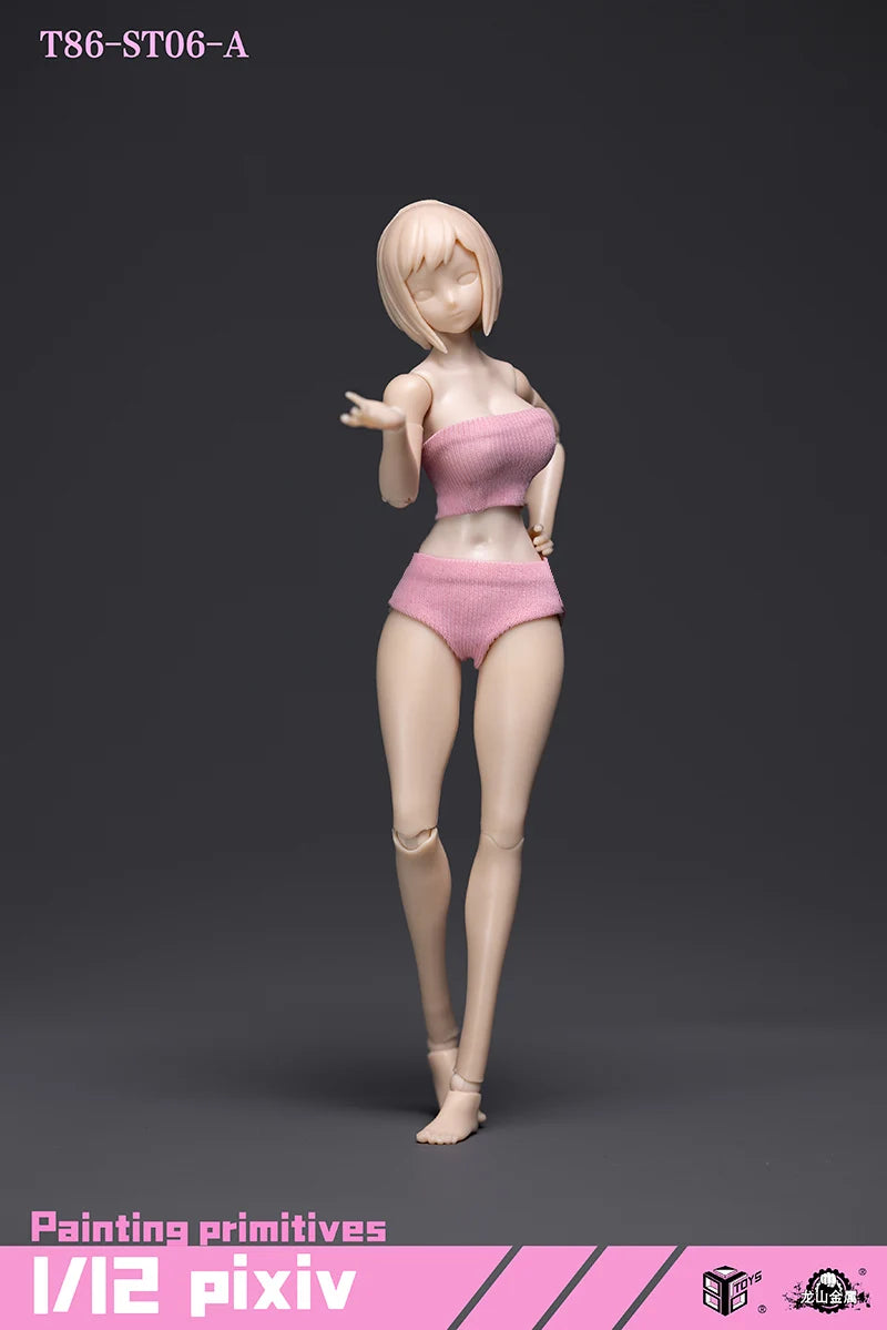 Оригинална 86TOYS фигурка на войник в мащаб 1/12, с наполовина покрито пухкаво дупе и глава, 12", модел играчки