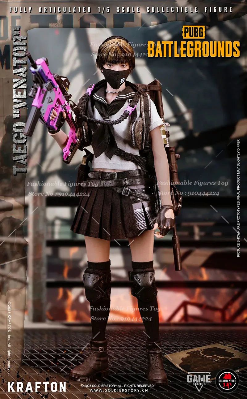 SoldierStory SSG-007 1/6 Scale Collectible Figure Venator Fighting Girl Full Set 12 Inch Women Solider Action Figure Body