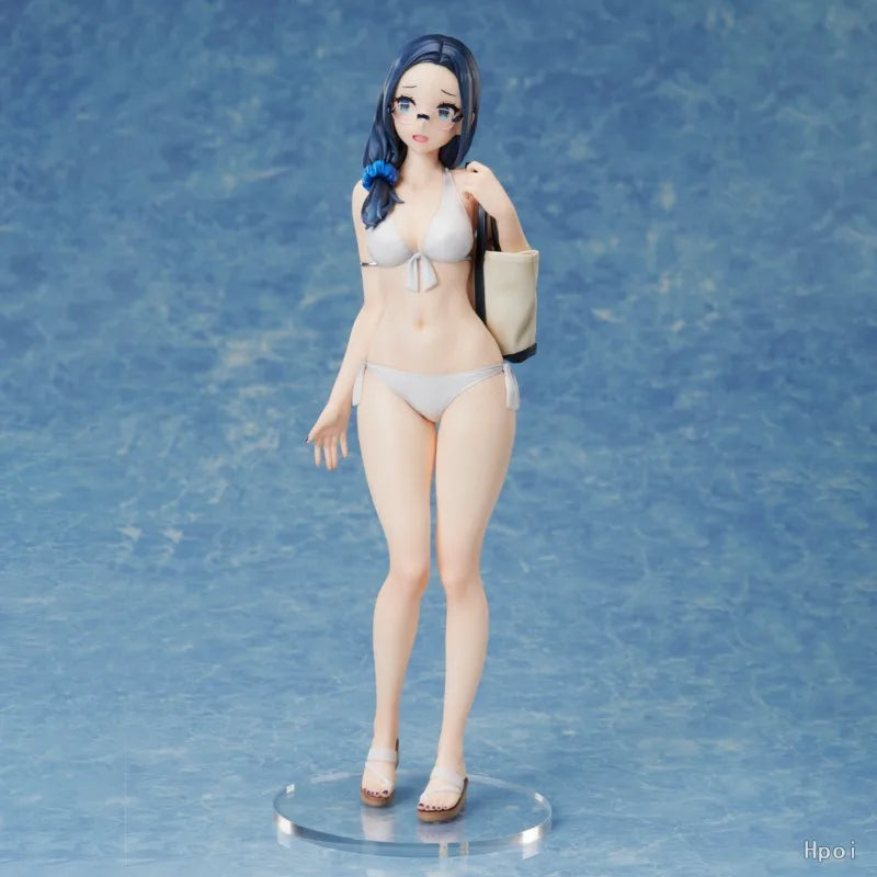 In Stock Original UnionCreative Myopic Sister Date-chan DATE Key Swimsuit Ver Anime Figures Anime Figures Collection Decoration