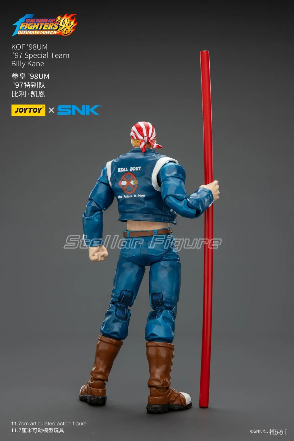 【SF】JOYTOY SNK 1/18 Action Figure KOF'98UM '97 Special Team Billy Kane Model Toys Gifts Collection Ornaments