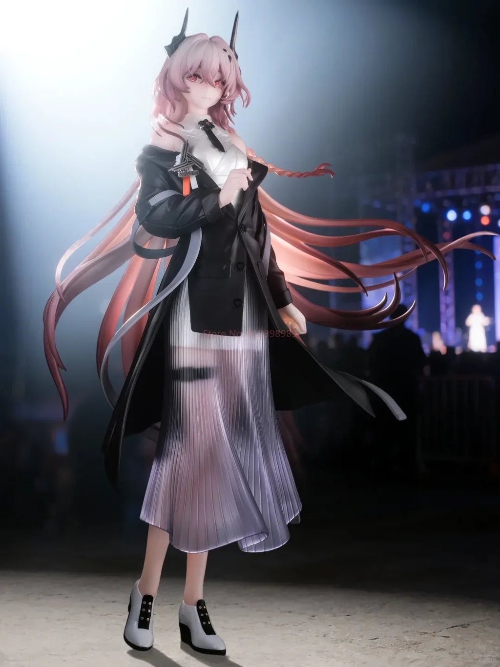 Myethos New In Stock Arknights Theresa Logos Rhythm Journey Collectible Figure Anime PVC Statue Gift For Otaku Fans Collection