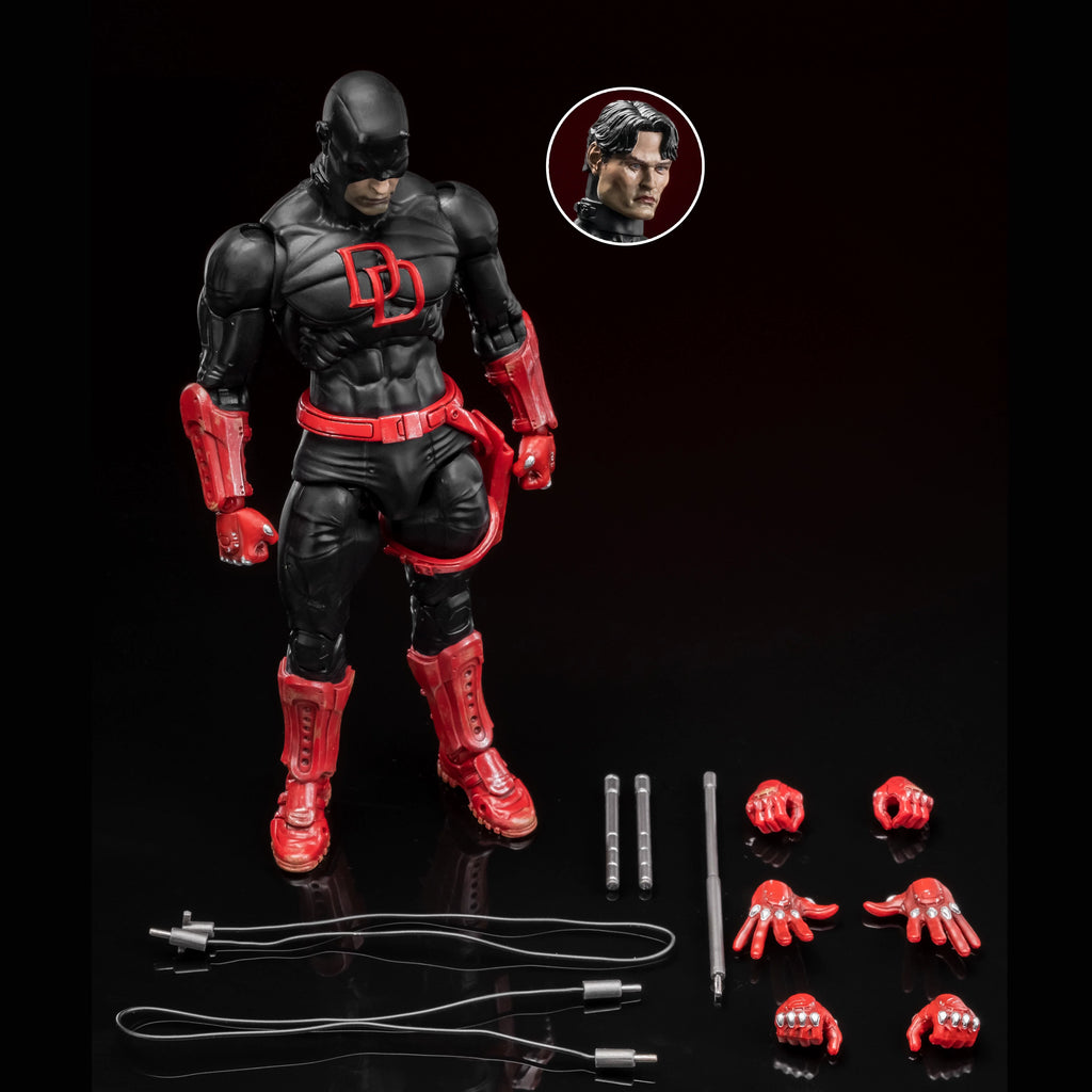 New Toys Daredevil Figure Mafex 223 Shf Ko Daredevil Comic Version Action Figure Pvc Figurine Statue Spiderman Colletion Gift