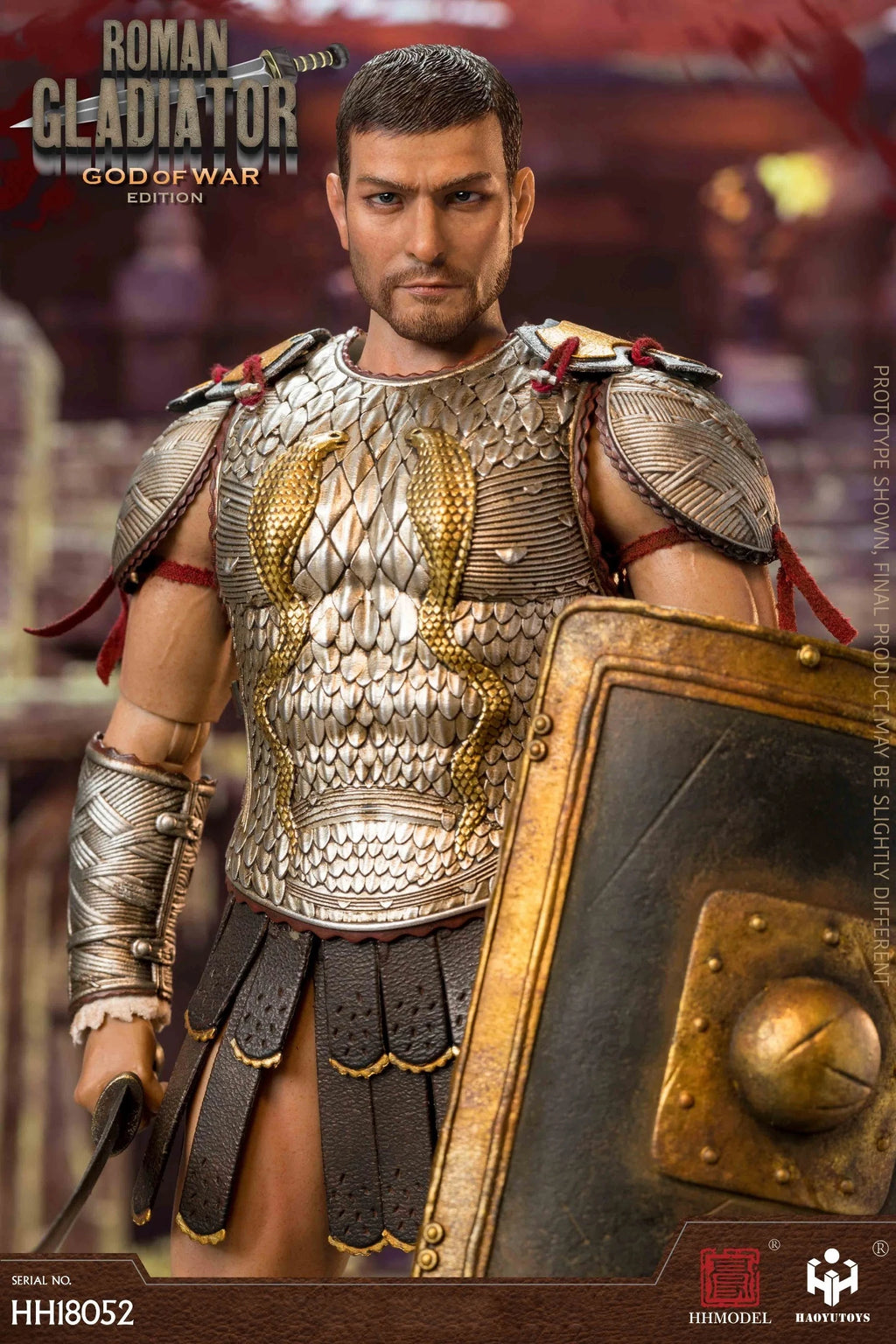 1/6 Action Figure HH18052 Roman Gladiator Ares Version God of War Edition Collectible Model Toys by HHMODEL & HAOYUTOYS In Stock