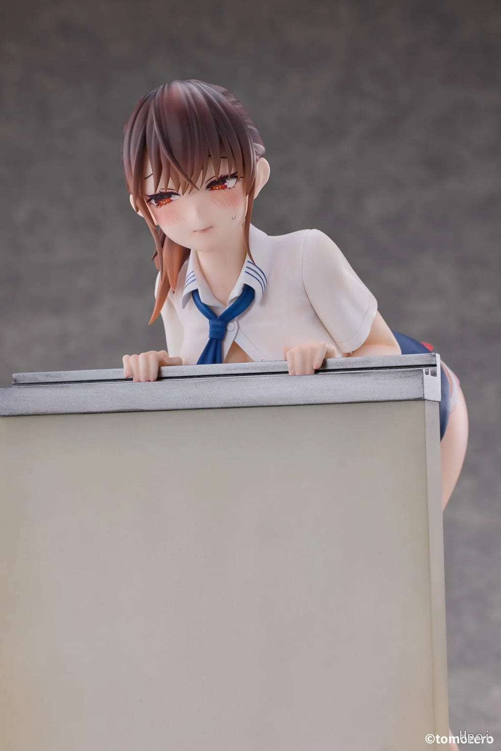 In Stock Original Vivify Oriko Holds Back Her Voice Riko Ogasawara 23cm Animation Decorative Statue Girl Gift Doll Collection
