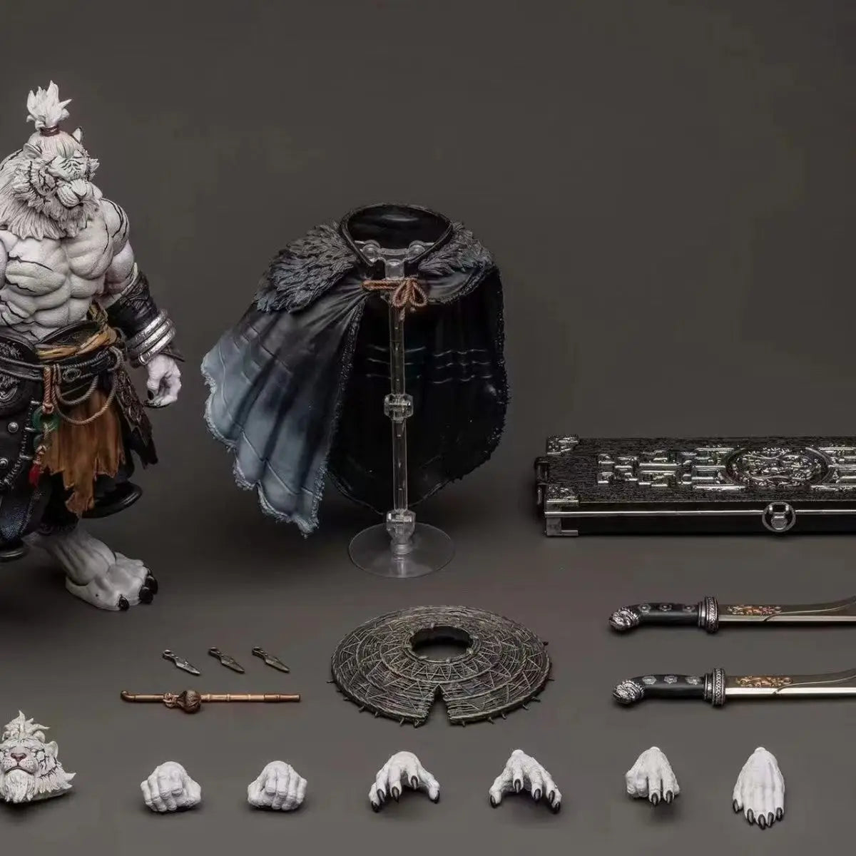 Furay Planet 1/12 MU-FP003W White Tiger MU-FP004 Swordsman Mumei MU-FP002W Werewolf Veteran William Anime Action Moedl in Stock