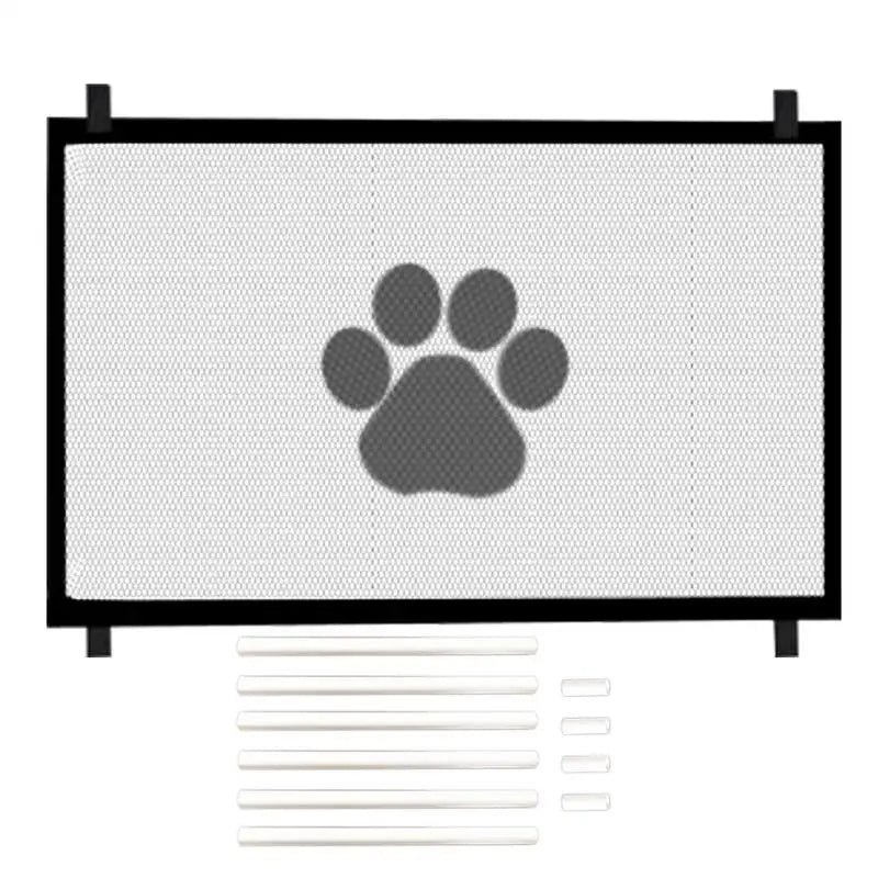 Expandable Safety Wide Pet Gate Folding Fence Net for The House Indoor Outdoor Stairs Barrier Doorway Halls Kitchen Easy Install