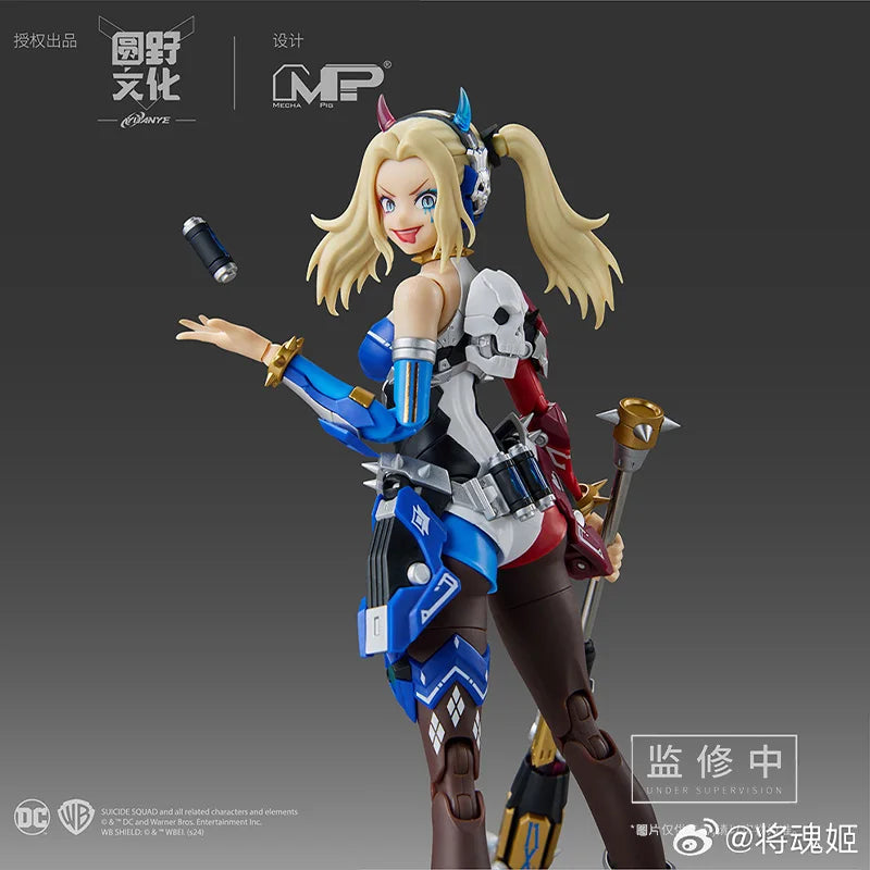 Harley Quinn Action Figure Assembly Model 1/10 Original Figures Two Body Model The Clown'S Girl Customized Statue Toys Gifts
