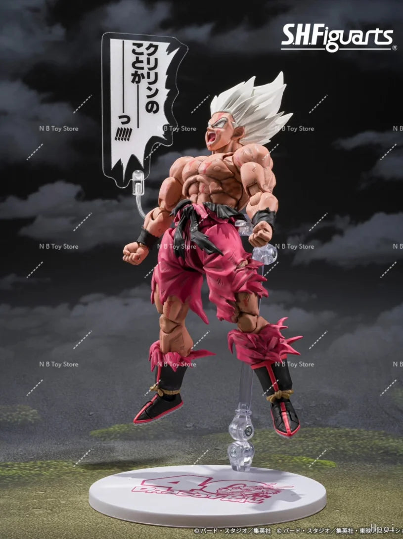 Bandai SHF Son Goku Legend Super Saiyan Genki Tian Festival Dragon Ball Genki Festival Model Toy Figure