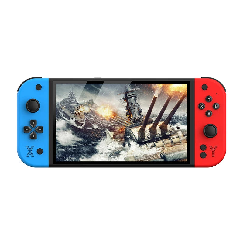 G90 7 inch 64GB 4000mAh high definition arcade handheld game console for PSP/PS1 nostalgic retro TV game controller