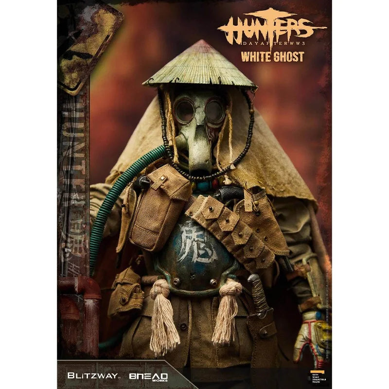 Spot Blitzway BW-UMS 11801 1/6 Hunter After World War III White Ghost Action Figure Toy Gift Collection