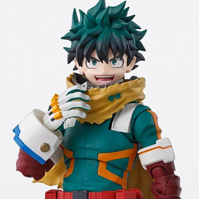 In Stock Bandai S.H.Figuarts Izuku Midoriya Deku Action Figure My Hero Academia SHF Anime Figure Action Model Collectible Toys