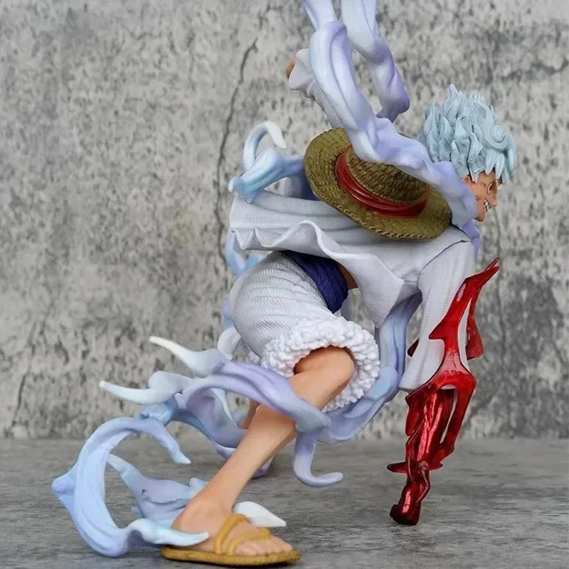 One Piece Фигура Аниме Бог на Слънцето Ника Луфи Gear 5 Екшън Фигурки Gk Статуя Маймуна Д. Луфи PVC Модел Играчка Орнамент Момчета Подаръчни Артикули