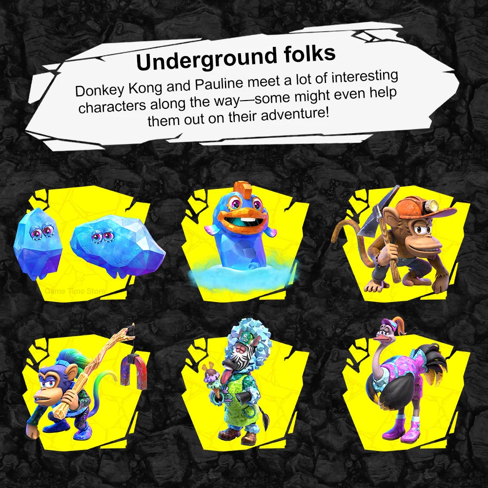 Nintendo Switch 2 Donkey Kong Bananza Juegos Games Deals 100% New Original Physical Game Card Support 1-2 Players for Switch 2