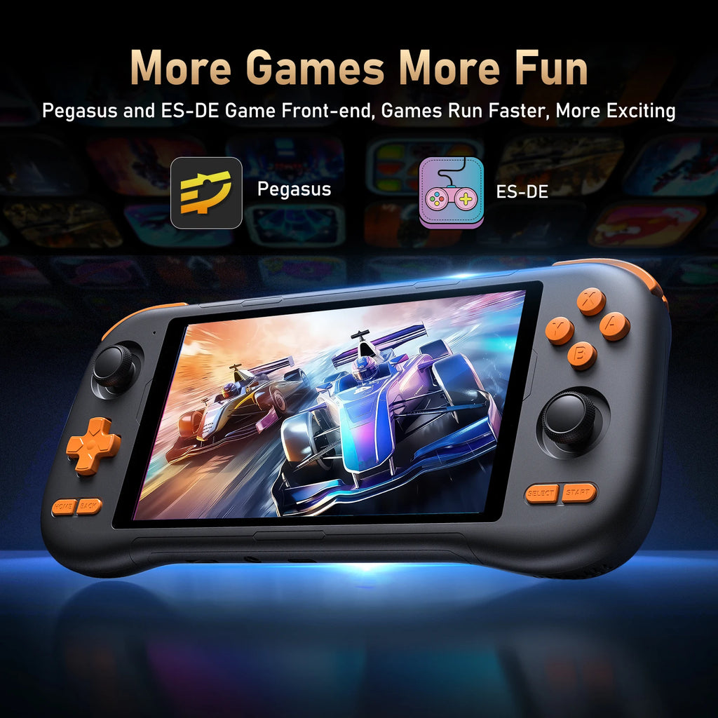 K56 Handheld Game Console 5.5-inch large screen,android 14,  downloading games from the Google Store