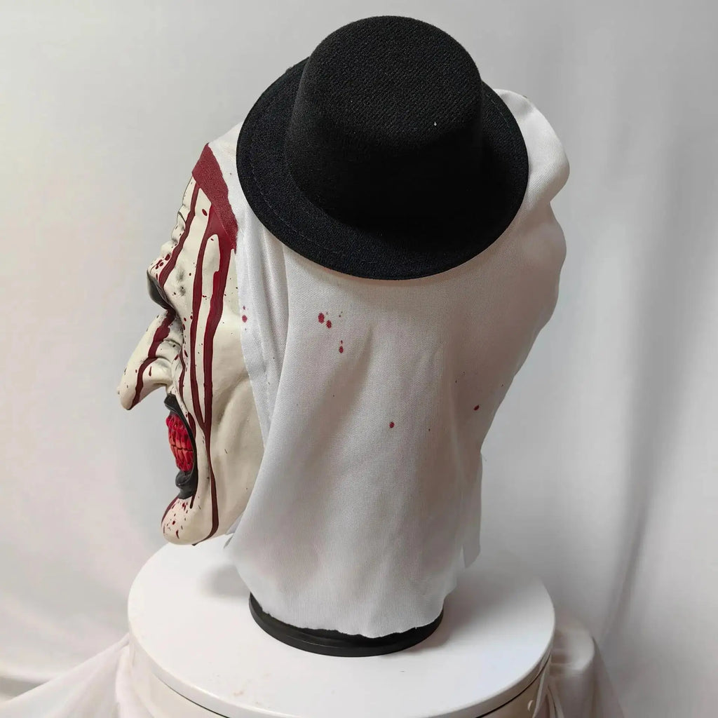 Scary Terrifier 3 Cosplay Mask Halloween Art The Clown Bloody Latex Soft Props Party Adults Terrifier Costume Masks