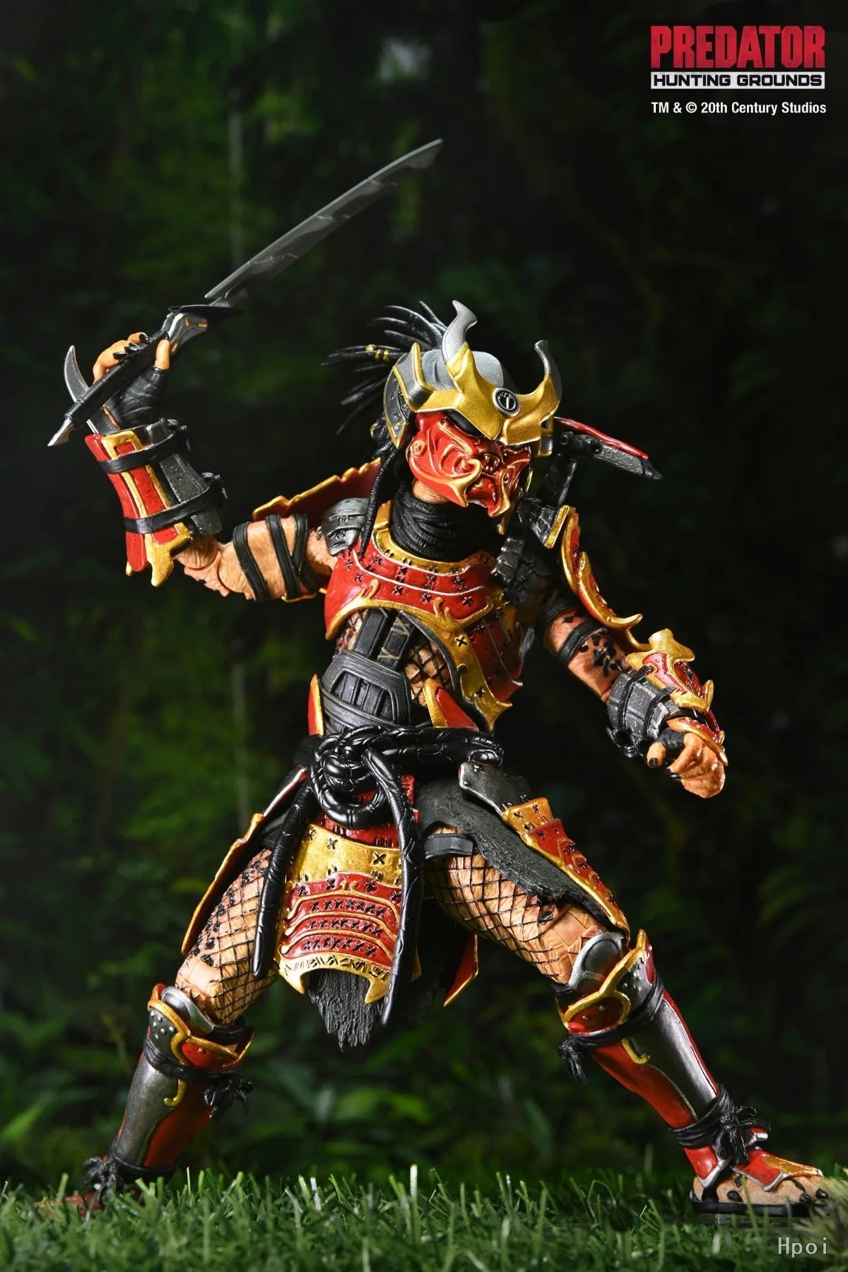 【MT】Original NECA Predator Hunting Grounds Ultimate Samurai Predator 7 Scale Action Figure Collection