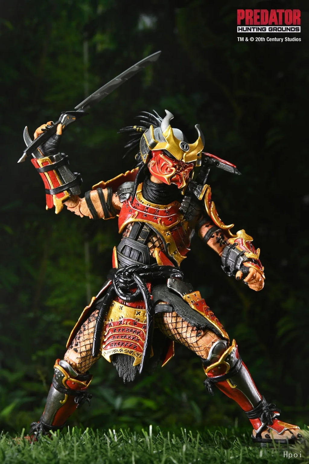 【MT】Original NECA Predator Hunting Grounds Ultimate Samurai Predator 7 Scale Action Figure Collection