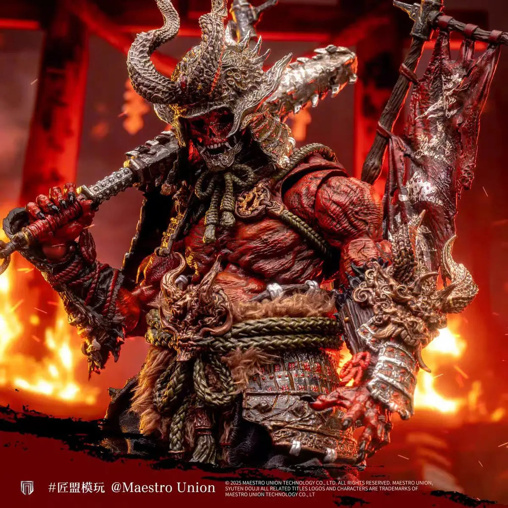 23cm Genuine Maestro Union Syuten Douji Ghost Of Da Jiangshan Immortal Legend Action Figure 1/12 Scale Mu-Il001 Collectible Toy