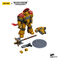 [SF] JOYTOYS 1/18 Action Figure Warhammer 40K Imperial Fists Legion Chaplain Consul  Prime Model Toy Gift
