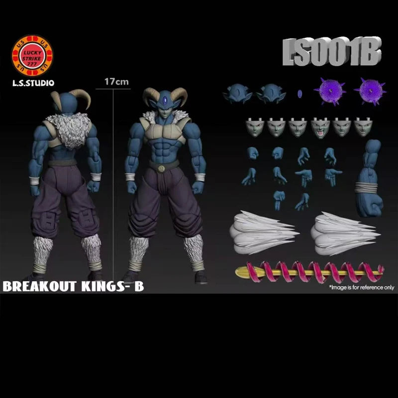 In Stock L.S.Studio Breakout King A B Dragon Ball Super Moro Figure Anime Action Figures MORO Agent Killer Model Toys Gifts
