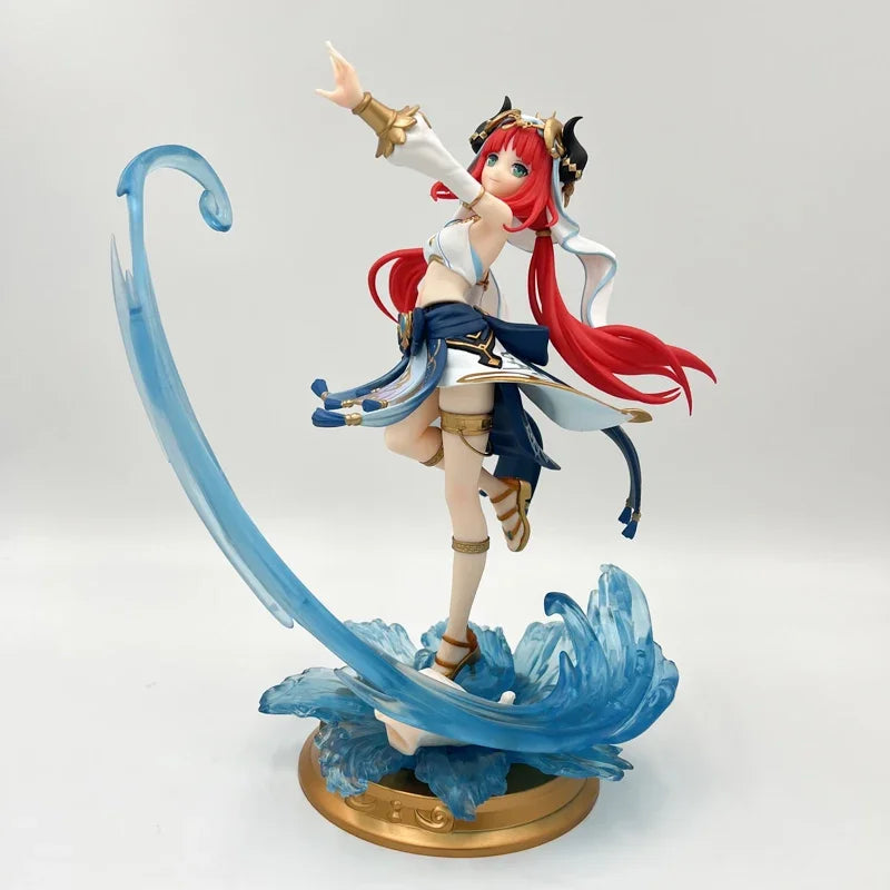 28cm Nilou Anime Figure Mona/Nahida Action Figure Raiden Shogun/Ningguang Figurine Collectible Model Doll Toys Gifts