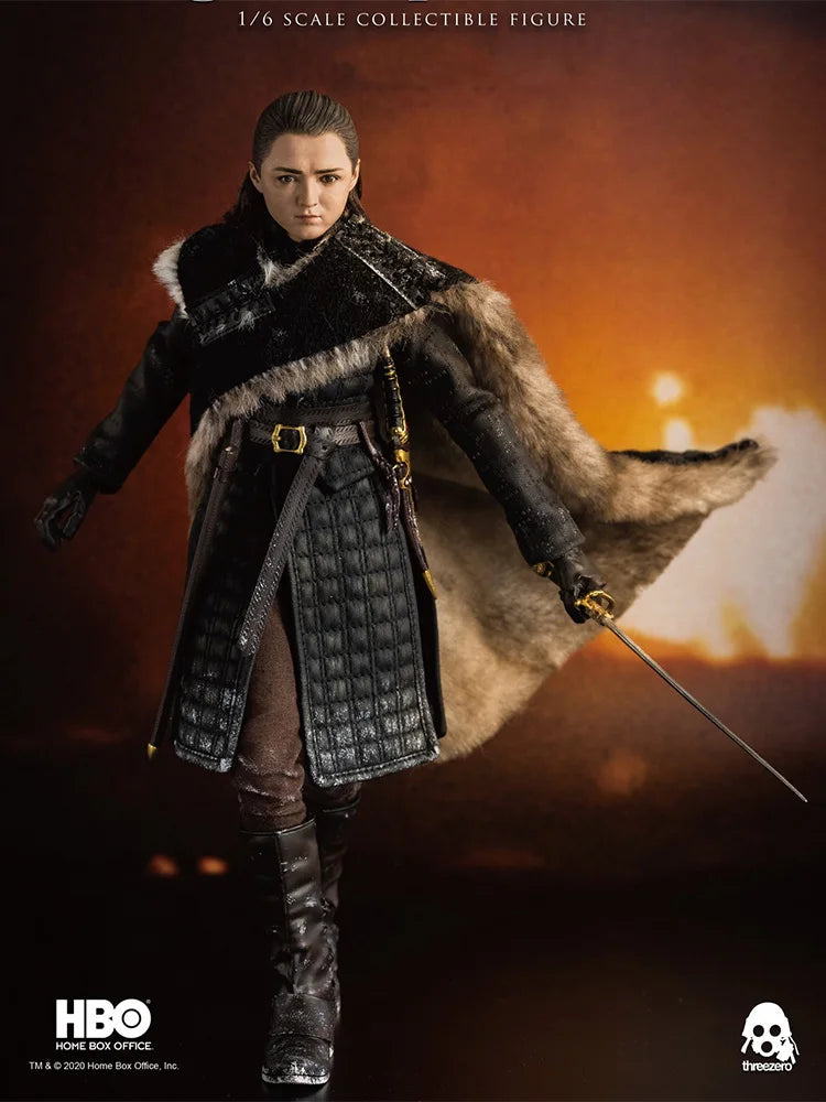 ThreeZero Z01431W0 1/6 Arya StarK Girl 3Z0141 Ser Jorah Mormant 3Z0106 Wild Tormund Fiction Movie Мини 12" екшън фигурка подарък
