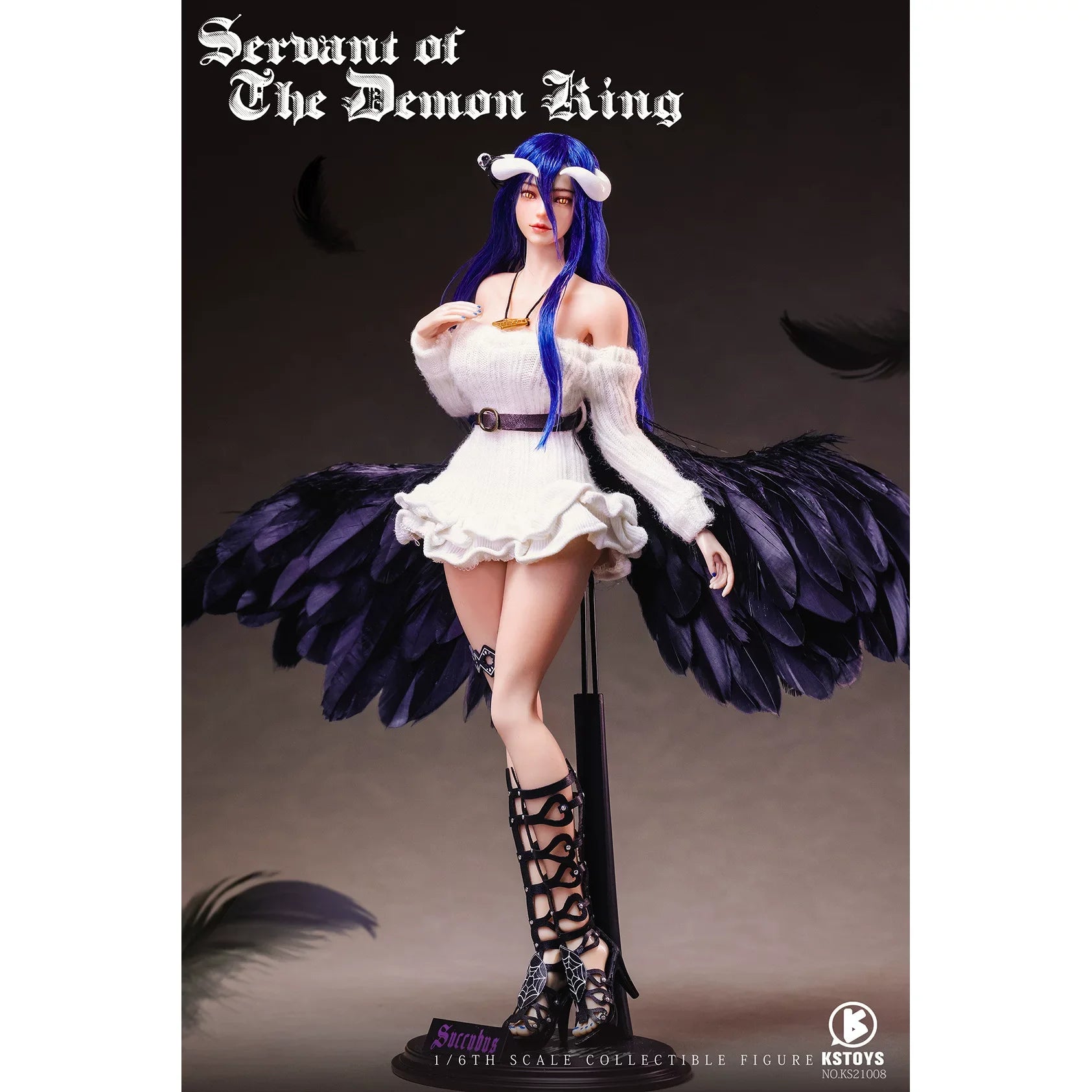 Pre-sale KSTOYS KS21008 1/6 Silicone Female Action Figure Body Demon's Servant Gir 12" Full Set Double Costume Decor Model