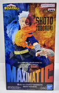 In stock BANPRESTO My Hero Academia Shoto Todoroki MAXIMATIC Anime Action Figures Model Toy Collections Birthday Gift