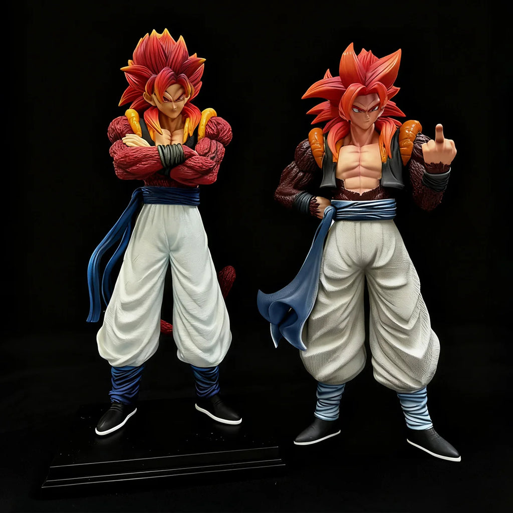 33cm/12.99inch Dragon Ball Ssj4 Gogeta Figure Super Saiyan 4 Gogeta Pvc Action Figures JG Statue Collection Model Toys Gifts
