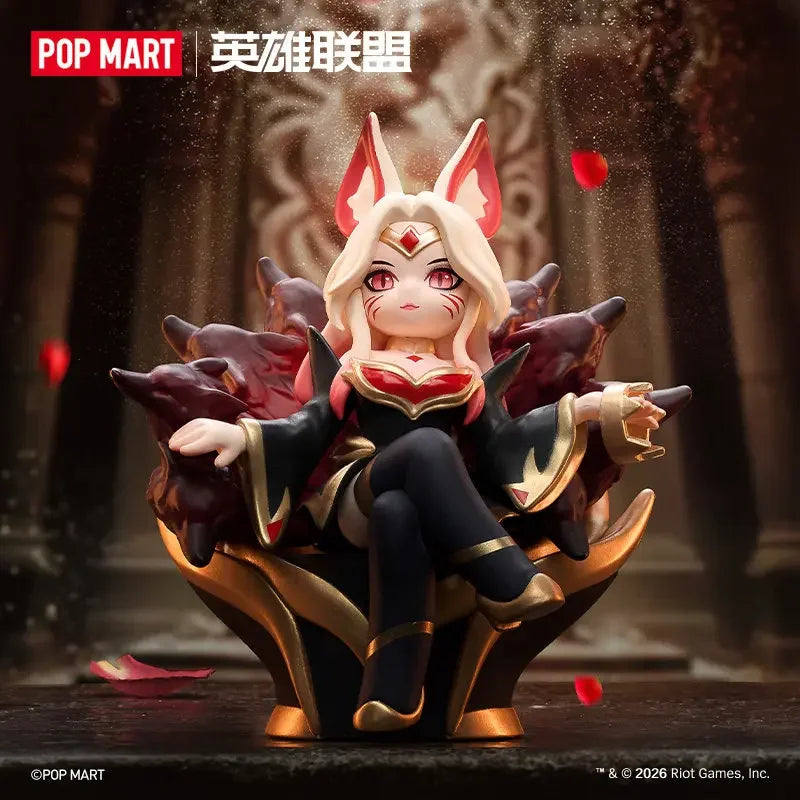 POP MART Genuine Blind Box Ornaments LEAGUE OF LEGENDS MIDLANE ICONS Series Mystery Toys Gifts Kawaii Figurines Desktop Decor