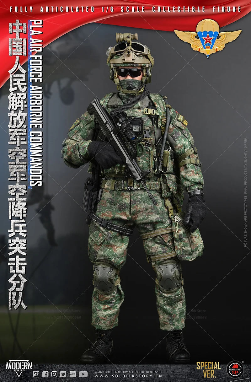 SoldierStory SS134 1/6 Scale 12-inch Full Set Action Figure - Male Soldier Special Operations Air Forces Collectible Male
