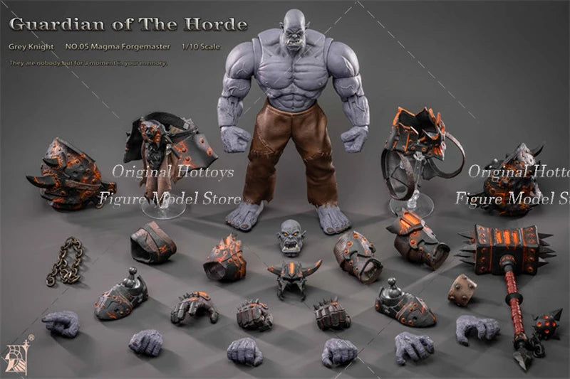 In Stock Greyknight 1/10 Scale Male Soldier Magma Forgemaster Guardian of the Horde Full Set 6-inches Action Figure Doll Gifts