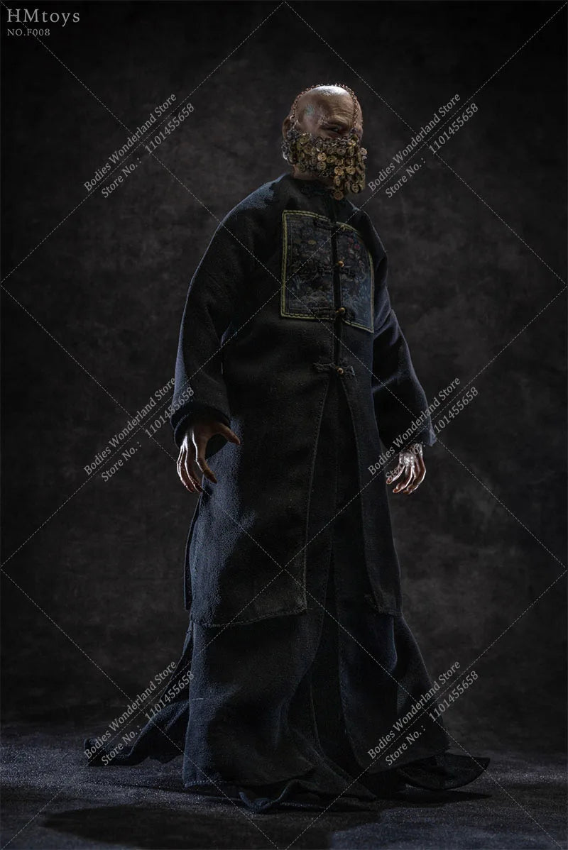 Deluxe Edition HMTOYS NO.F008 1/6 Scale Collectible Zombie-Rebirth Movable 12Inch Male Action Figure Doll with Platform Scene