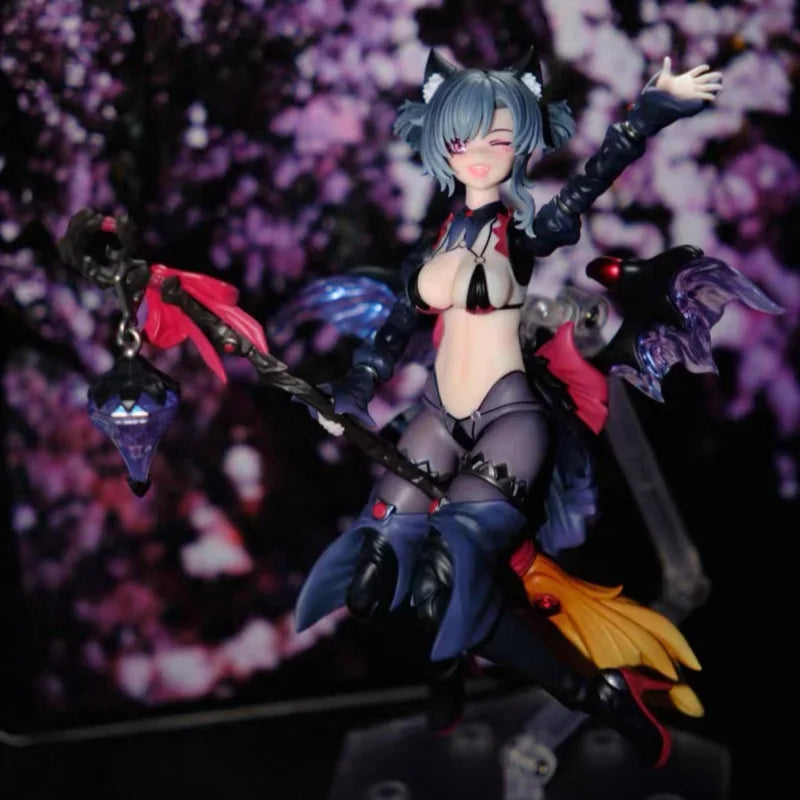 Genuine Dimensional Concrete Witch Trainee Hoshikawa Neko 1/12 Movable Doll Model Figure Collection Gift In Stock