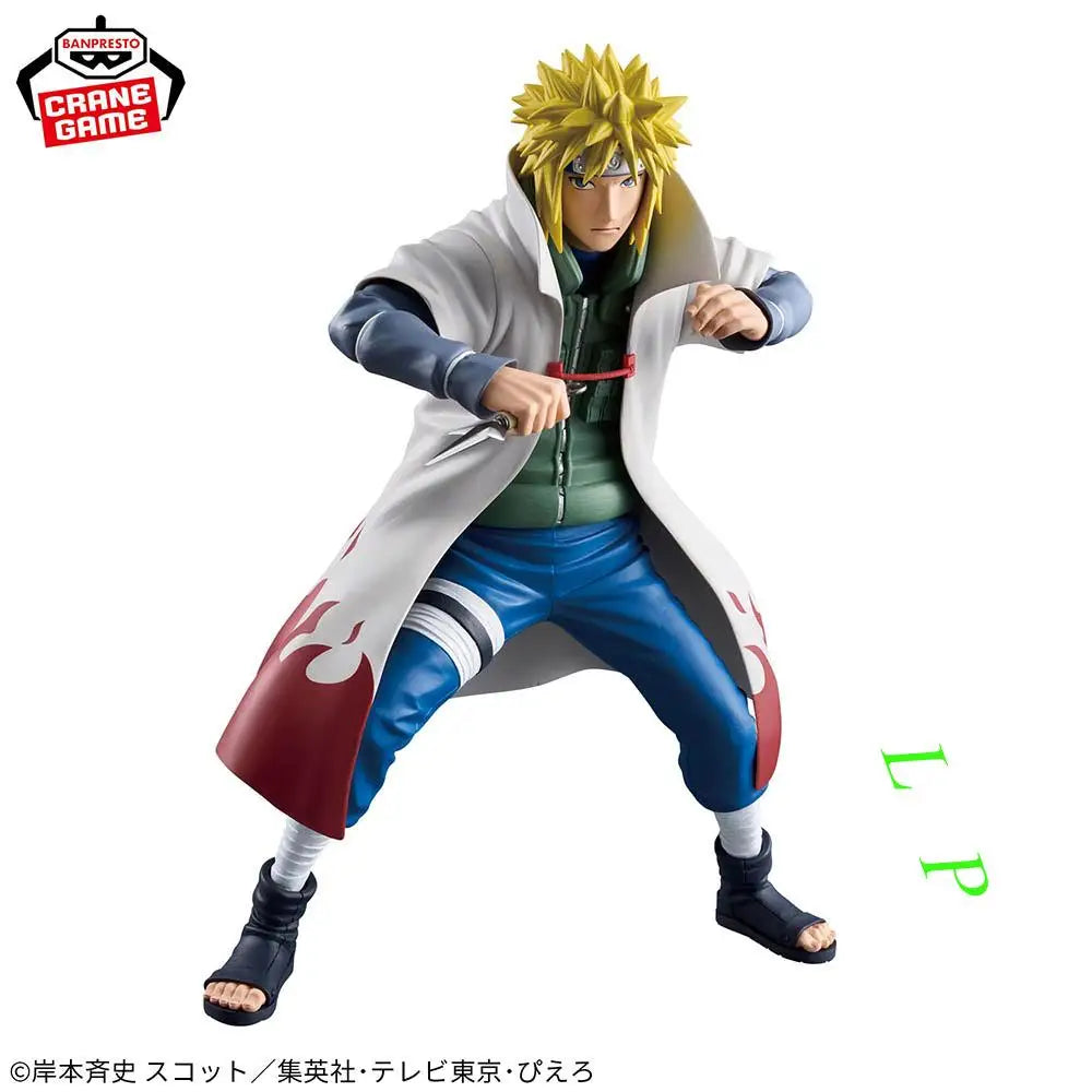 NARUTO series Namikaze Minato 23cm brand new Spot goods BANDAI Banpresto Anime Figure Model Genuine Boxed Toy
