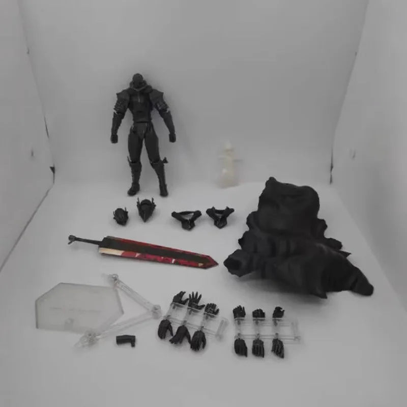 16cm Berserk Guts Schierke 410 Berserker Armor Ver Repaint/Sku Anime Figures Pvc Action Figure Toy Game Collectible Model Doll