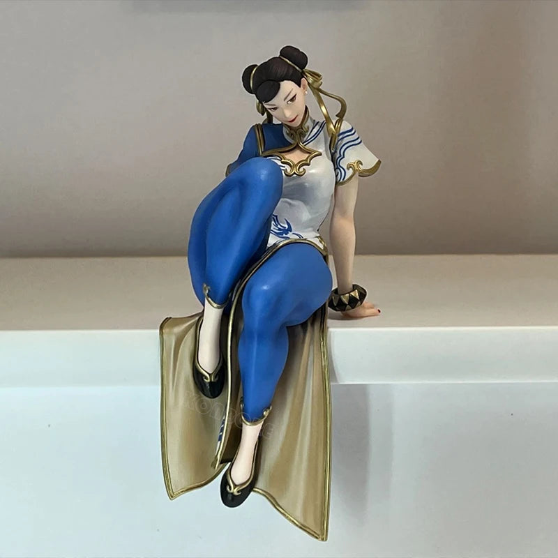 14cm Street Fighter Chun Li Anime Game Figure Ryu/Ken Masters Action Figure Guile/Zangief Figurine Collectible Model Doll Toys
