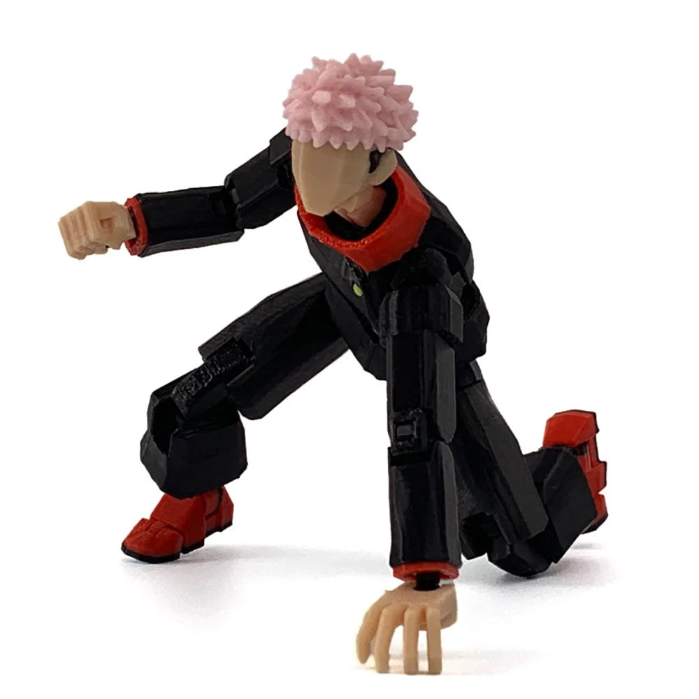 3D Printed Jujutsu Kaisen Ryomen Sukuna Anime Multi-Jointed Shapeshift Toys Action Figures Mannequin Model Ornaments Gifts