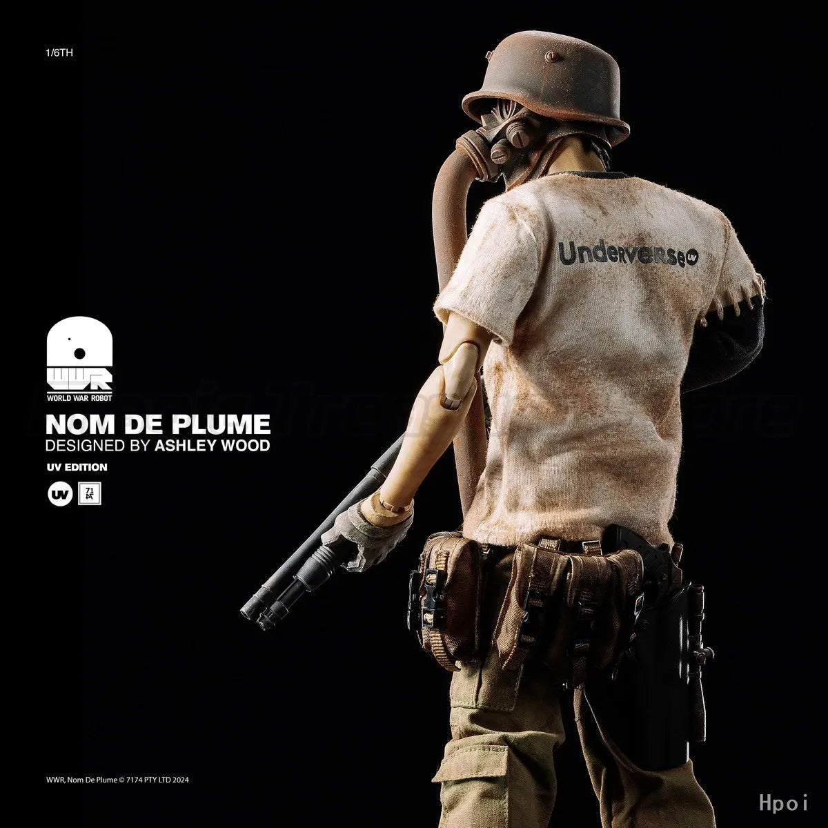 【MT】Original Underverse WORLD WAR ROBOT 2 Series 1/6 Collection-level Action Figure NOM DE PLUME Model Toy Gift