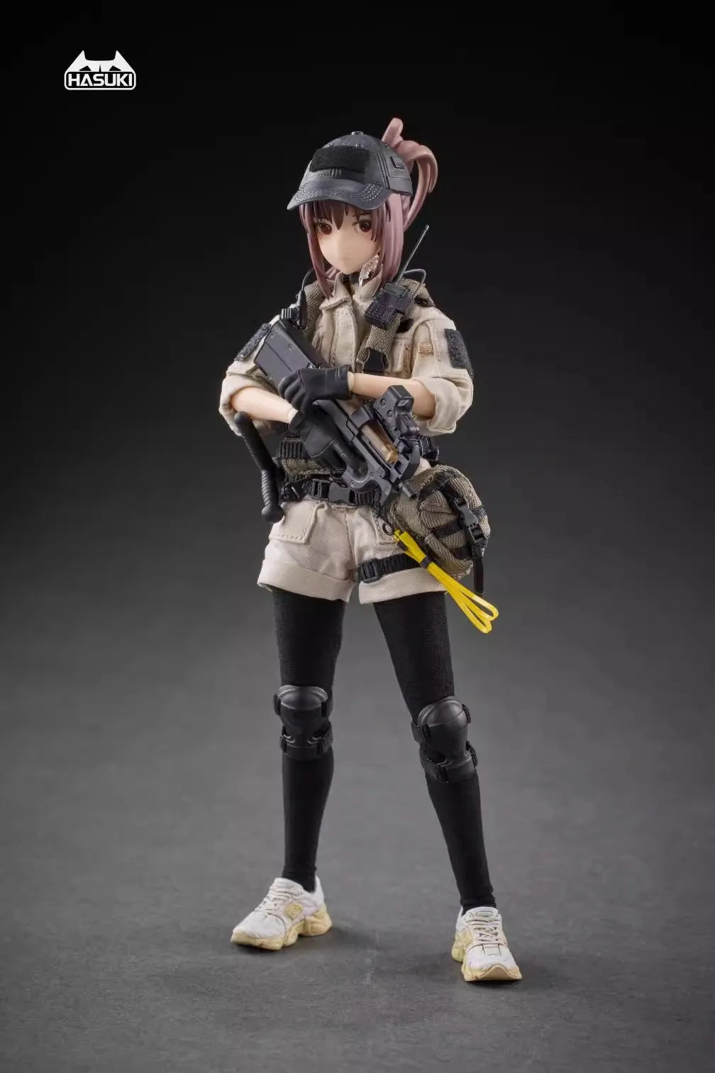 HASUKI PA006 1/12 Female Soldier Pocket Art Guard Full Set 6'' Action Figures Model Toy In Stock