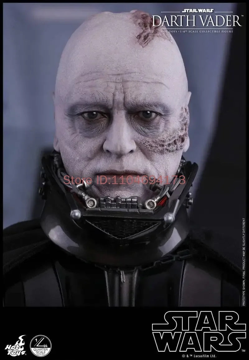 HotToys Star Wars Darth Vader 1/4 Scale Articulated Action Figure Special Edition LED Light up Stand QS013 Collectible Toy