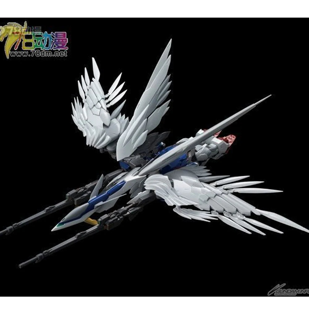 BANDAI ORIGINAL HIRM REGULAR EDITION XXXG-00W0 WING GUNDAM ZERO EW AUF LAGER Anime-Actionfigur, Bausatz, Spielzeug, Geschenk